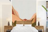 Behang - Fotobehang Natuur - Landschap - Abstract - Kunst - Breedte 160 cm x hoogte 220 cm - Behangpapier