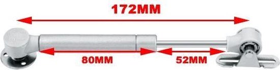 150mm-3000mm/50N-3000N, 2 stuks universele gasveer met kogelgewrichtkop,Gas Strut, kracht van 50N-3000N / open lengte van 150mm-3000mm product.(1500MM,1600N 150mm-3000mm/50N-3000N, 2 stuks universele gasveer met kogelgewrichtkop,Gas Strut, kracht van 50N-3000N / open lengte van 150mm-3000mm product.(1500MM,1600N