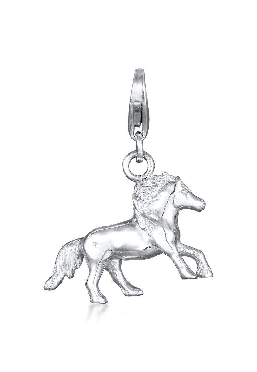 Nenalina - Bedel - Dames paarden hanger in 925 sterling zilver - Dames