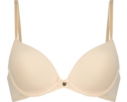 Hunkemöller Dames Lingerie Voorgevormde beugel bh Plunge - Beige - maat B80