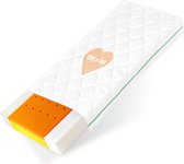 BestCare ® - EU-product, Thermoelastic Visco Baby- en Junior-matras, met Memory Foam voor beter slaapcomfort, Afmeting: Visco Baby 120x60 cm, Hoogte 12cm