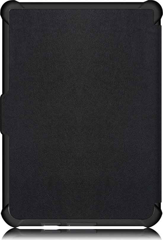 Hoes Geschikt voor Kobo Clara HD Hoesje Bookcase Cover Book Case Hoes Sleepcover - Zwart van Merkloos — afbeelding 3