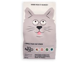 Tomojo van Insecten - Kattenbrokken voor senior katten - Ecologisch - Duurzaam - Insectenproteïne