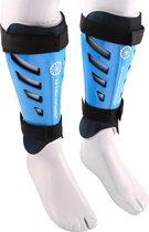 The Indian Maharadja Shinguards washable senior - M- zwart - Scheenbeschermer Uni