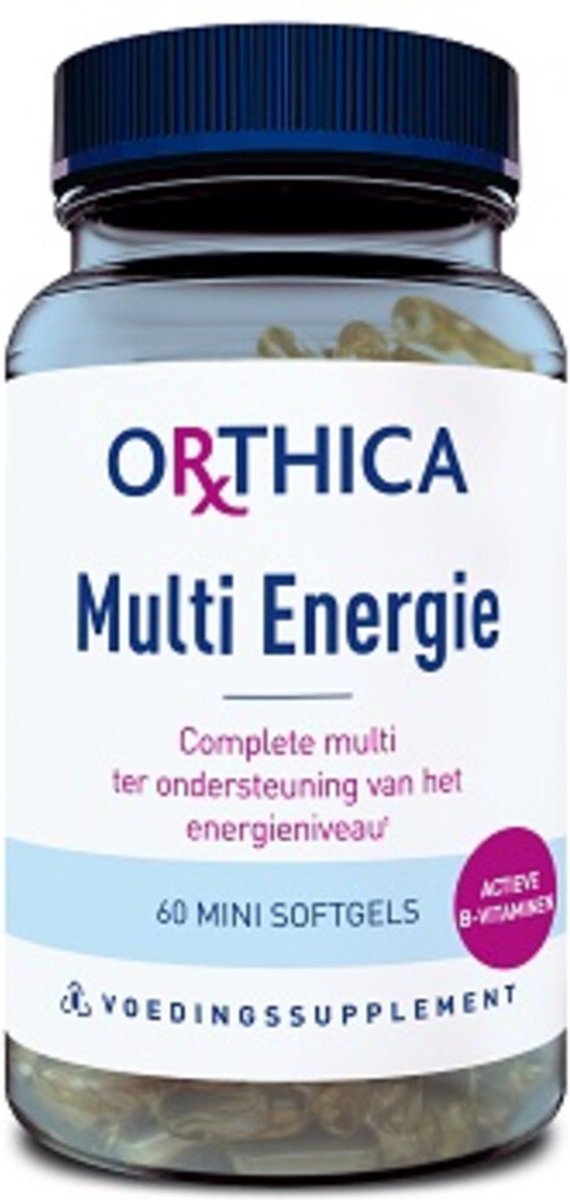 Goedkoopste Orthica Multi Energie - multivitamine - 60 mini softgels