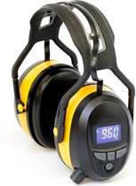 Gehoorbeschermer - Digitale radio / Bluetooth / MP3 -  geel.