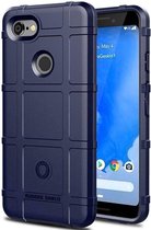 Hoesje voor Google Pixel 3 XL - Beschermende hoes - Back Cover - TPU Case - Blauw