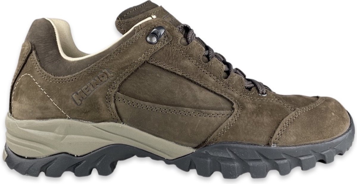 Meindl Lugano Wandelschoen Heren leren lage wandelschoenen Mahagoni bol