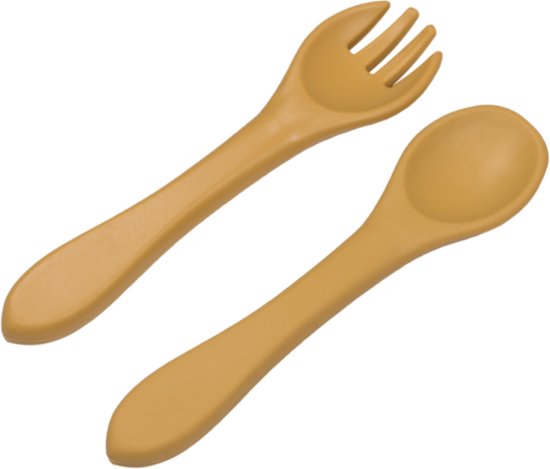 Tryco Honey Gold Siliconen Kinderbestek TR-392808 van Tryco — afbeelding 3