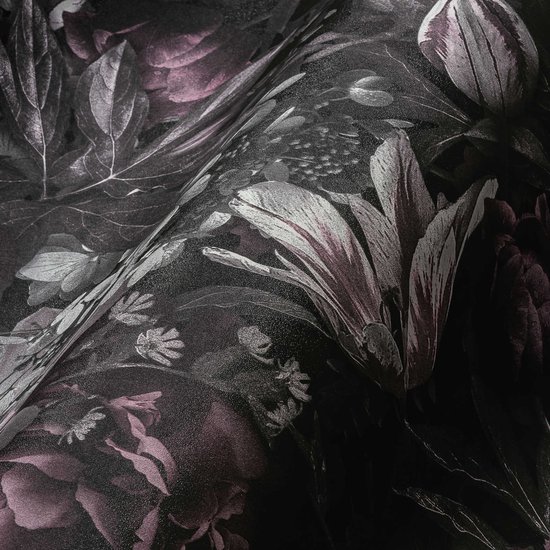 DIVERS PAPIER PEINT FLORAL | Botanique - gris rose noir blanc - AS Création PintWalls II