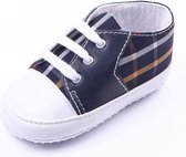Navy blauwe sneakers - Textiel - Maat 19/20 - Zachte zool - 6 tot 12 maanden