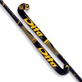 Dita MegaTec J-shape 1217 - Hockeystick - Mango Orange/Black - Kids Maat 30