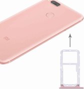 Geschikt voor Xiaomi Mi 5X / A1 SIM- en SIM / TF-kaarthouder (rose goud)