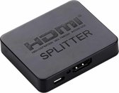 4K HDMI Splitter Full HD 1080p Video HDMI Schakelaar Switcher 1x2 Split-out Versterker Dual Display voor HDTV DVD PS3 Xbox (zwart)