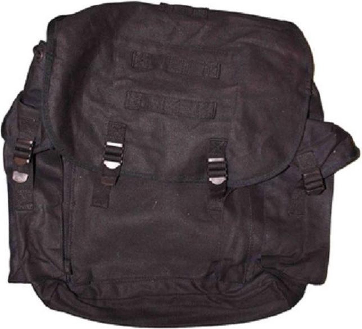 Fosco BW rugzak canvas zwart