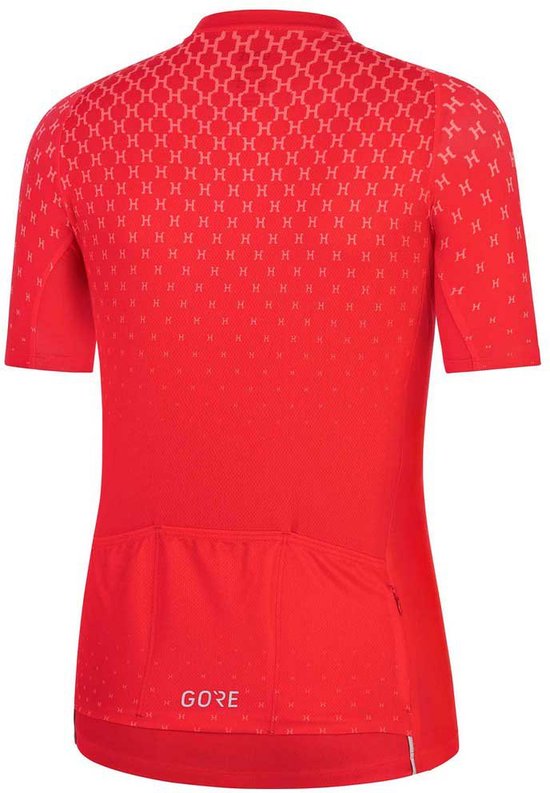 Gore® Wear Hakka Maillot Cyclisme Manches Courtes Rouge M Femme