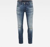 G-STAR 3302 Slim C Jeans - Heren - Faded Ripped Atlas - W29 X L32