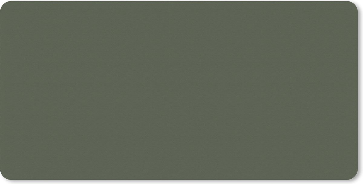 Muismat xxl - Grote muismat - Grijs - Effen - Gaming muismat - 90x45 cm - Bureau accessoires - Bureaumat