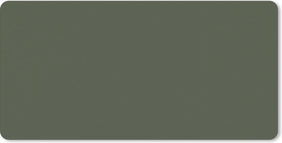 Muismat xxl - Grote muismat - Grijs - Effen - Gaming muismat - 90x45 cm - Bureau accessoires - Bureaumat