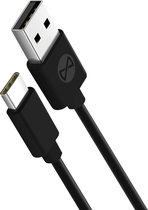 USB naar USB Type C kabel Snel opladen en synchroniseren 1m Forever zwart