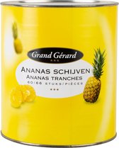 Grand Gérard Ananasschijven op siroop - Blik 3,05 kilo