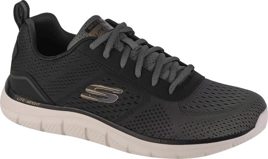 Skechers Track - Ripkent 232399-OLBK, Mannen, Groen, Trainingschoenen, maat: 42,5