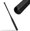 Batte de baseball en aluminium 34 pouces 86 cm - légère et antidérapante pour les loisirs - noir
