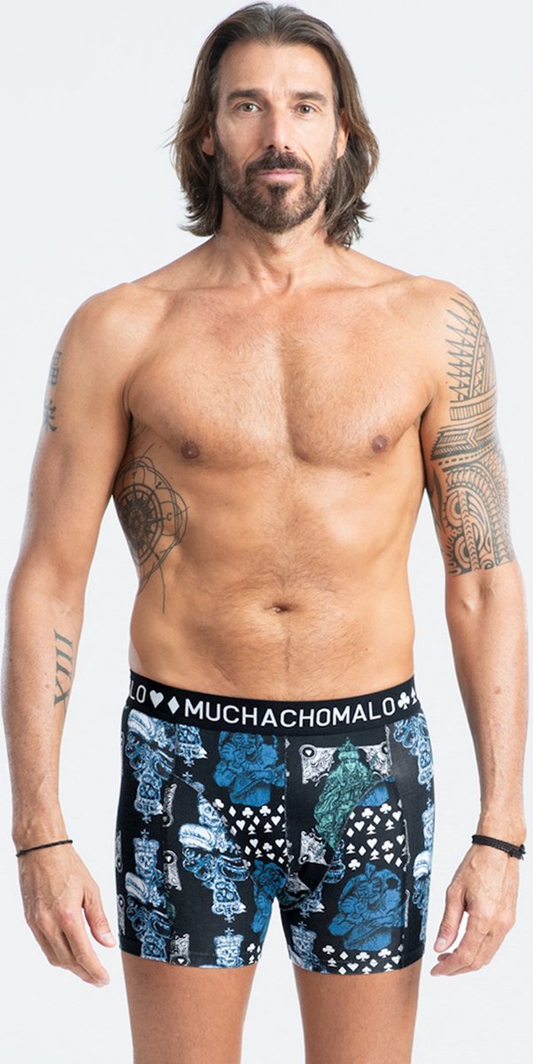 12 boxershorts voor heren van elastisch katoen, maten M tot maat 5XL 12 boxershorts voor heren van elastisch katoen, maten M tot maat 5XL