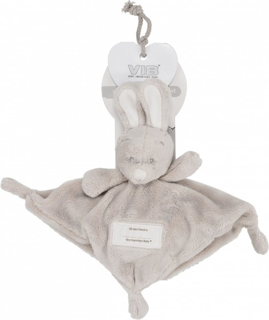 Doudou lapin gris de Very Important Bébé | bol.com