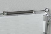Sectionale garagedeur CAOPAS wit - Gemotoriseerd L 243 cm x H 199 cm x D 4 cm