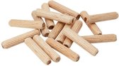wolfcraft - Deuvel 6mm - 50 Deuvels - 6 x 30 mm - 2906000
