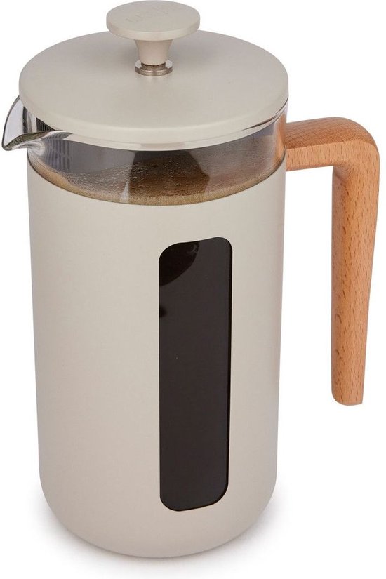 Cafetière piston Pisa inox 8 tasses 1L