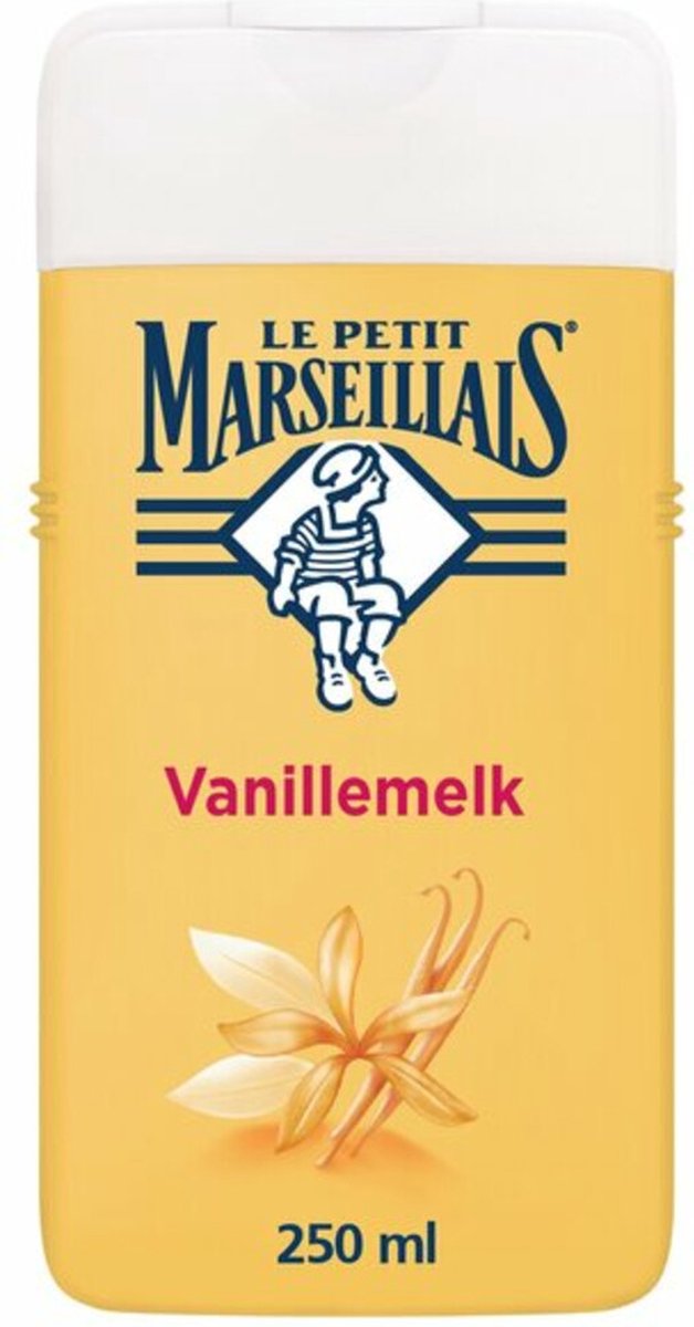 12x Le Petit Marseillais Douchecrème Vanilla Milk 250 ml
