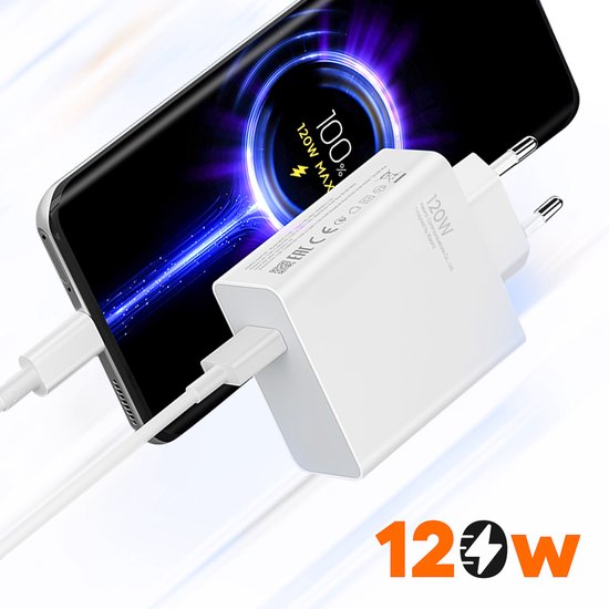 120W USB Ladegerät für Xiaomi 14 13 Pro 14T 13T 12T Redmi Note 14 Pro