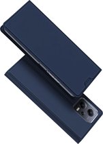 Dux Ducis - Geschikt voor Xiaomi Poco X5 - Slim bookcase hoesje - Donkerblauw