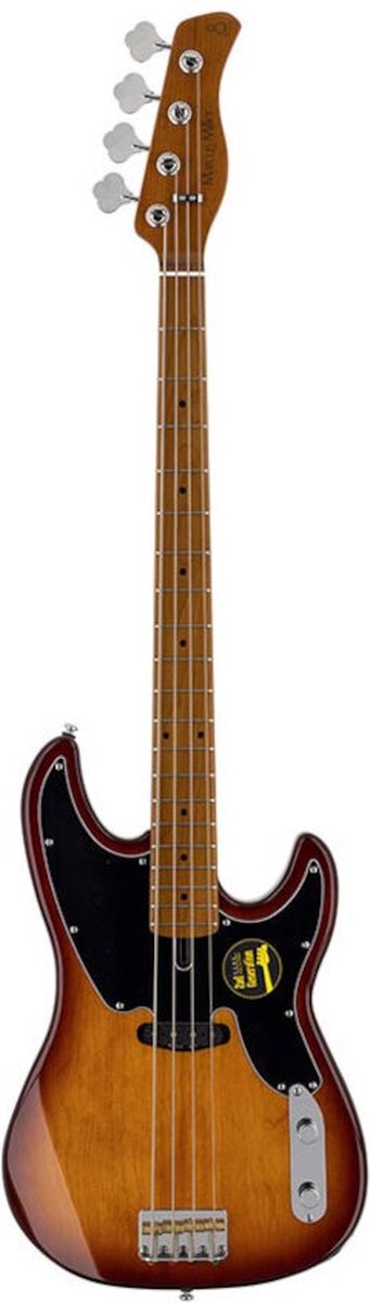 Sire Marcus Miller D5-4 Alder Tobacco Sunburst elektrische basgitaar
