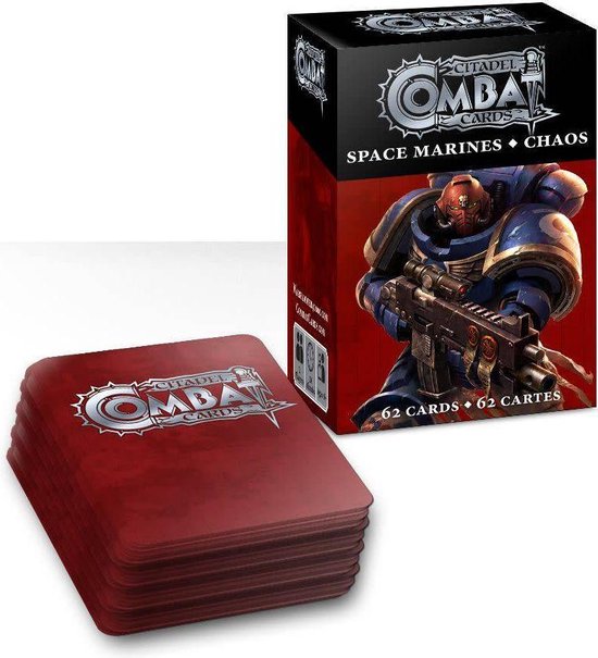 Afbeelding van het spel Citadel Combat Cards: Space Marines vs. Chaos