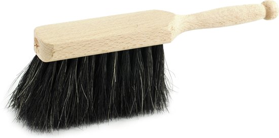 Kinder schoonmaak set 3-delig wit bestaande uit stoffer en blik en strobezem 90 cm van Toy Place — afbeelding 3