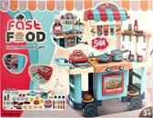 FAST FOOD Mega Creative - Kinderkeuken met accessoires