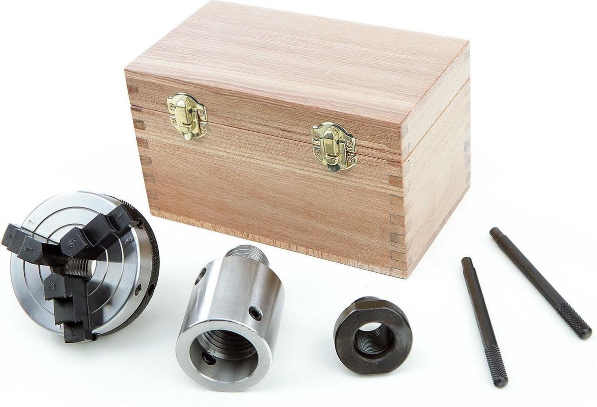 Adaptateur Mandrin Tour à Bois M33x3.5mm Vers 18x1.5mm - Conversion Filetage Précise Et Robuste