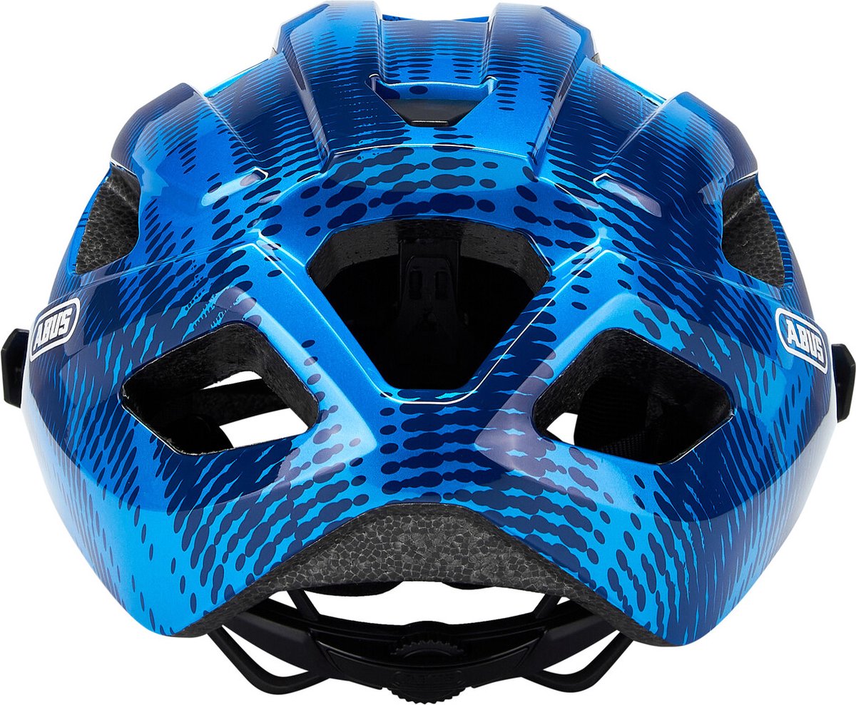 Fietshelm ABUS MACATOR steel blue S - 51-55 cm - blauw - Geschikt voor gebruik op elektrische fietsen - stadsfietsen - 280 g – foto 7
