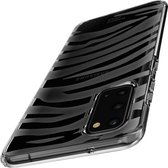 HappyCase Hoesje Flexibel TPU Zebra Print Geschikt voor Samsung Galaxy S20 FE