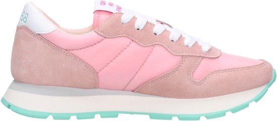 SUN68 Ally Solid Nylon Sneakers Laag - roze - Maat 37