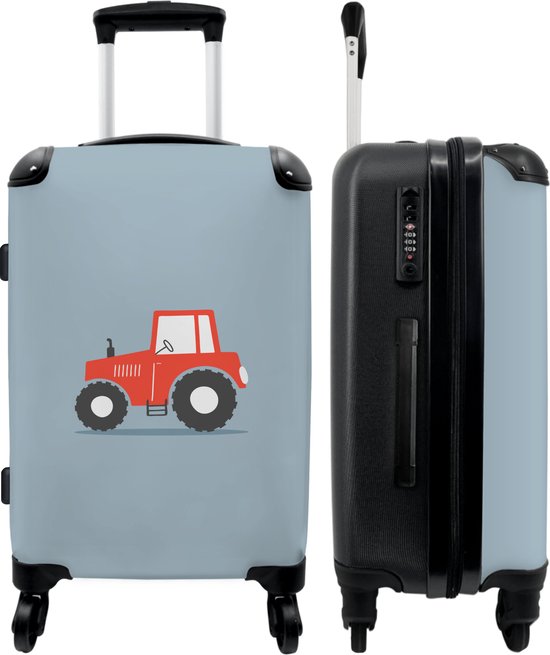 NoBoringSuitcases.com® Valise enfant - Grande valise - Bagage 20 kg - 90  litres -... | bol