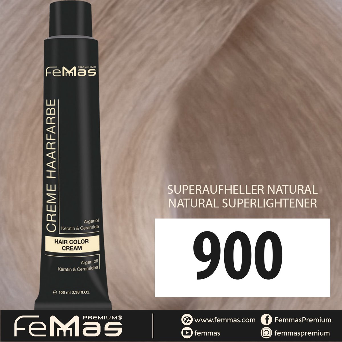 Femmas (900) - Haarverf - Super Lightener Natuurlijk - 100ml