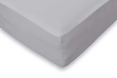 LINNICK Hoeslaken Peuterbed Jersey Stretch - hoeslaken 70x140/150cm - Licht Grijs
