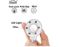 Camera Detector - Spy Camera Detector - Camera Beveiliging - Verborgen Camera Detector - Verborgen Camera - Type USB-C - Telefoon - Hotel - Airbnb - Spy