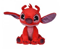 foto van Disney - Lilo & Stitch - Leroy  - 25 cm - Pluche - Rood - Alle leeftijden - Knuffel