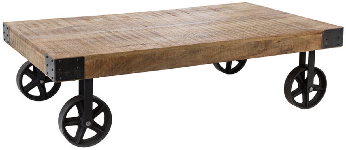 Atmosphera salontafel Silas mangohout 117x705x34 cm hout