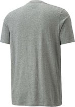 Puma Essential Tape Shirt - sportshirts - Grey - Mannen